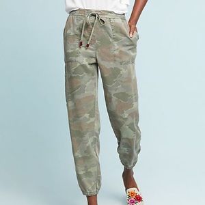 By Anthropologie Camo Joggers